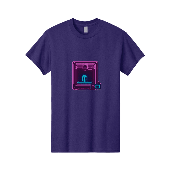 3D-Printer-8 Mens Graphic Tee, 100% Cotton, Casual Summer Wear BAA042