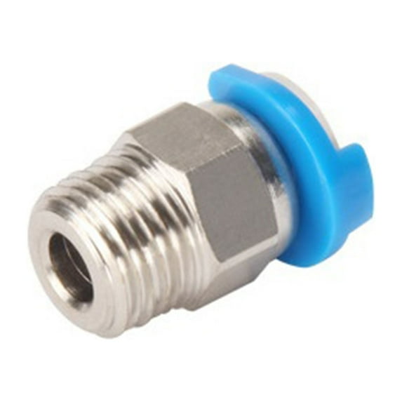 3D Printer Accessories JP4-01 Perforated Pneumatic Connector M10 Thread Straight Through V6 Pneumatic Quick Connector