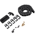 thumbnail image 1 of 3D Printer Cable Carrier, Sturdy ABS 3D Printer Drag Chain 16.9in for Repair, 1 of 8