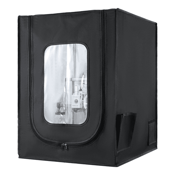 3D Printer Enclosure, Dustproof Tent for Creality/ELEGOO/Anycubic, Constant Temperature Case with LED, Waterproof Oxford Cloth