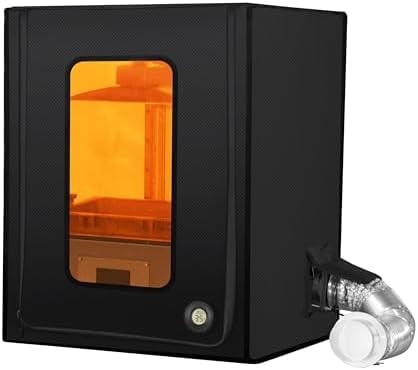 3D Printer Enclosure with Ventilation Kit & LED Lighting– Thermal ...