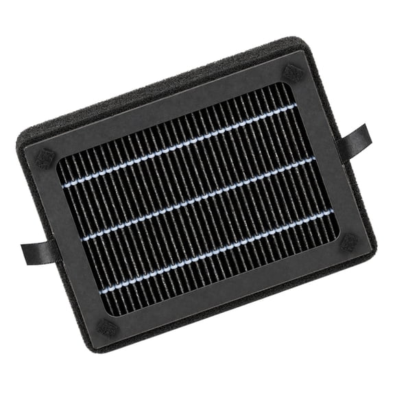 3D Printer Exhaust Air Replacement Filter for P2S and X2D, with HEPA 13 and Carbon Media Layers, an Outer Border Seal and Fabric Grips