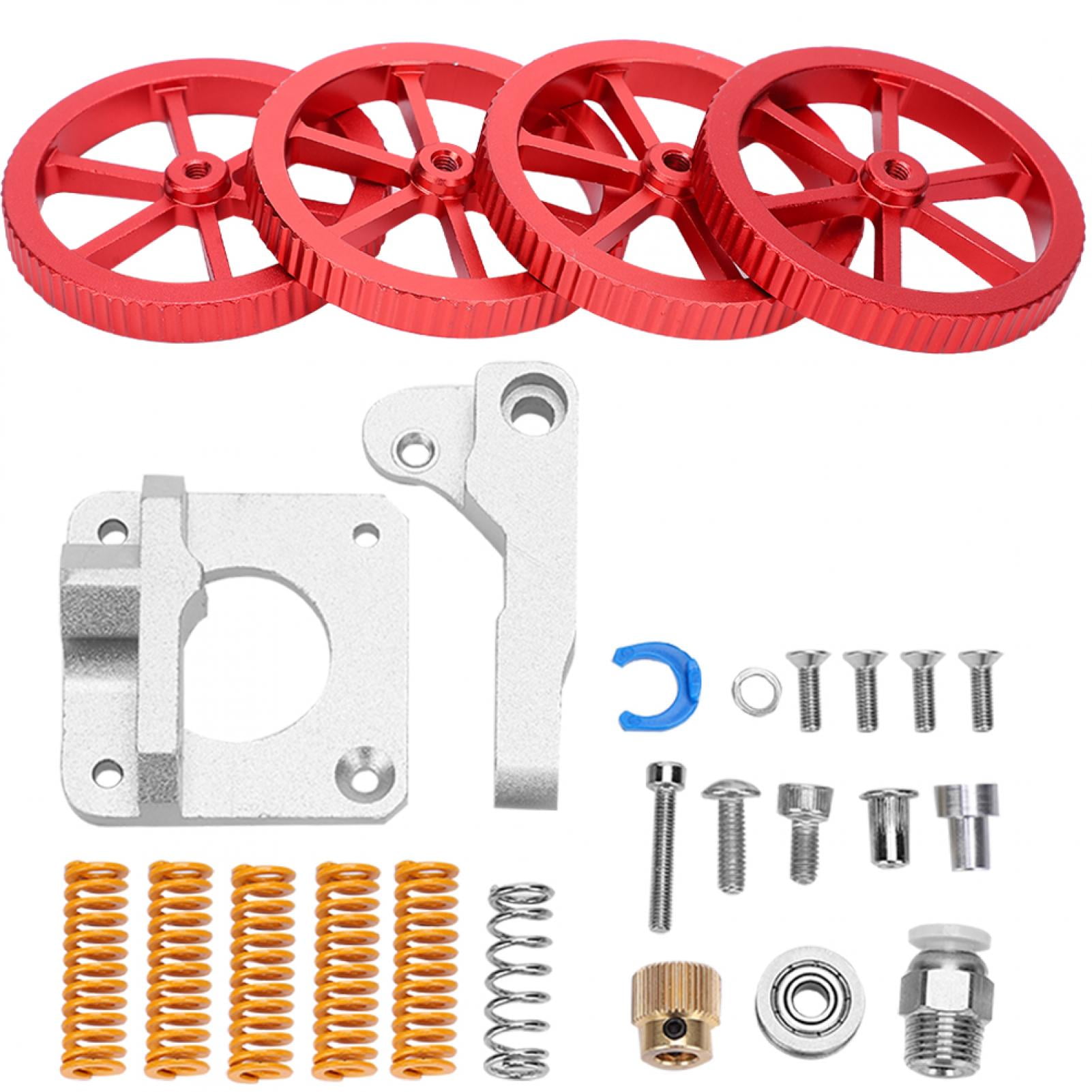 Official Creality Metal Leveling Nuts & Springs - 20mm Die Springs & 0.4mm Nozzles Kit For Ender 3, Ender 5, CR-10 3D Printers