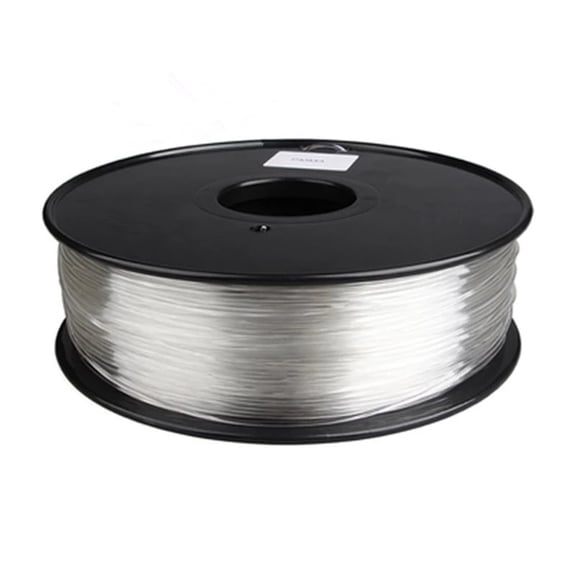3D Printer Filament 1.75MM 1KG Printing Consumable Acrylic Material White Pure Transparent