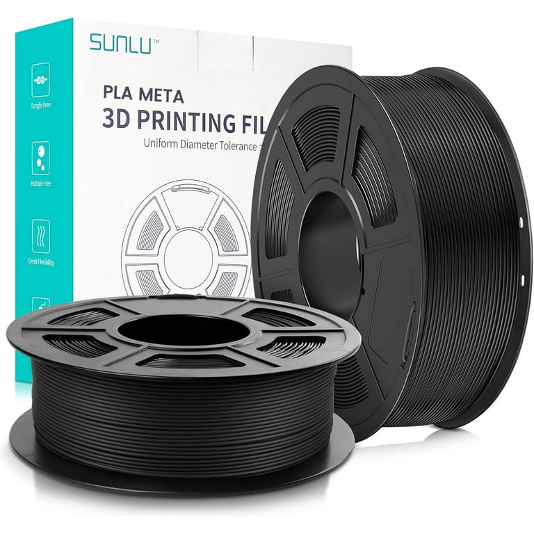 3D Printer Filament Bundle, SUNLU PLA Meta Filament 1.75mm , 3D