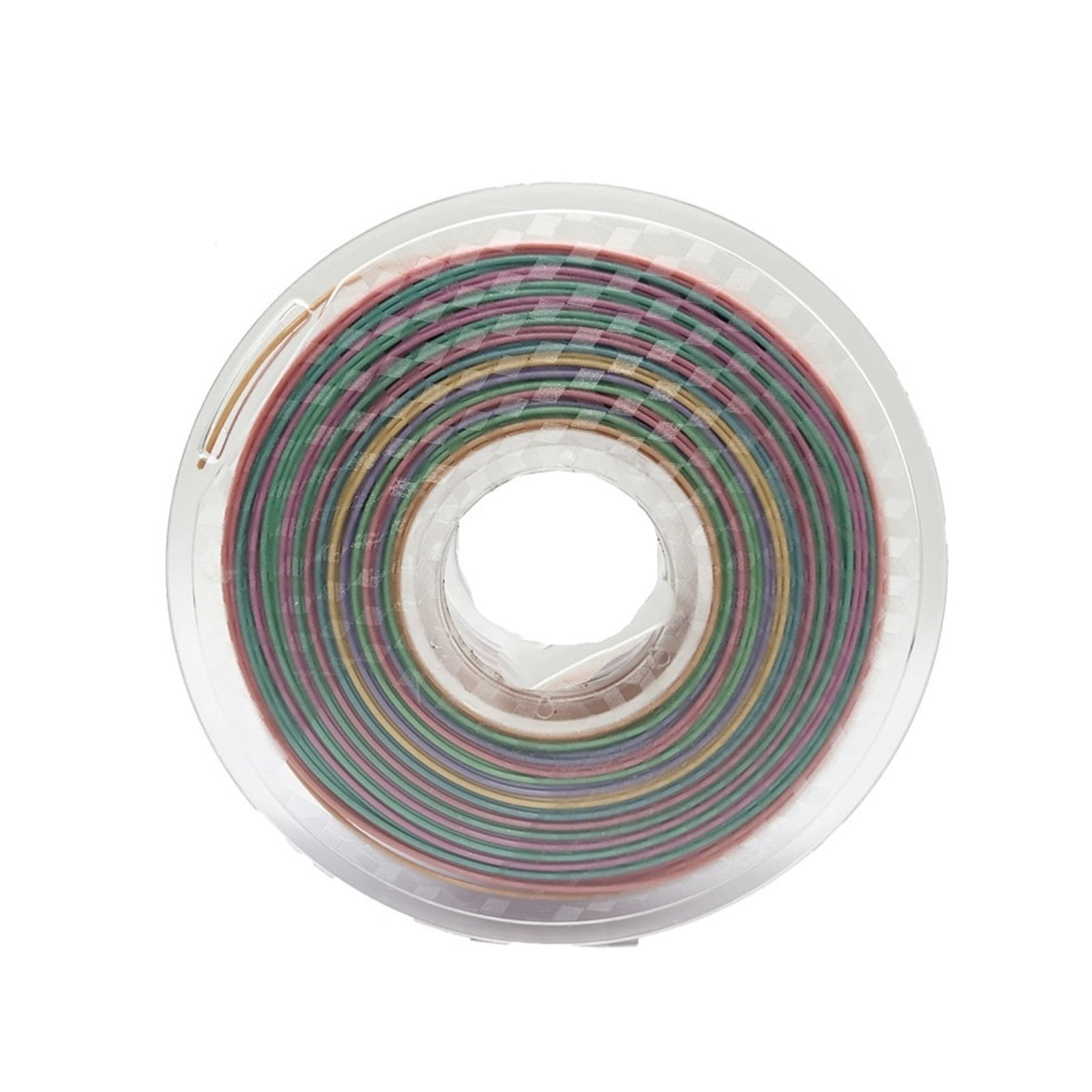 3D Printer Filament Multicolor Gradient Color PLA Filament 1.75mm 3D Printing Materials for Most 3D Printer