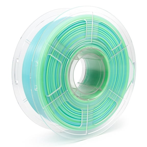 3D Printer Filament Multicolor Gradient Translucent PETG 3D Printer Material 1.75mm Filament for 3D Printing