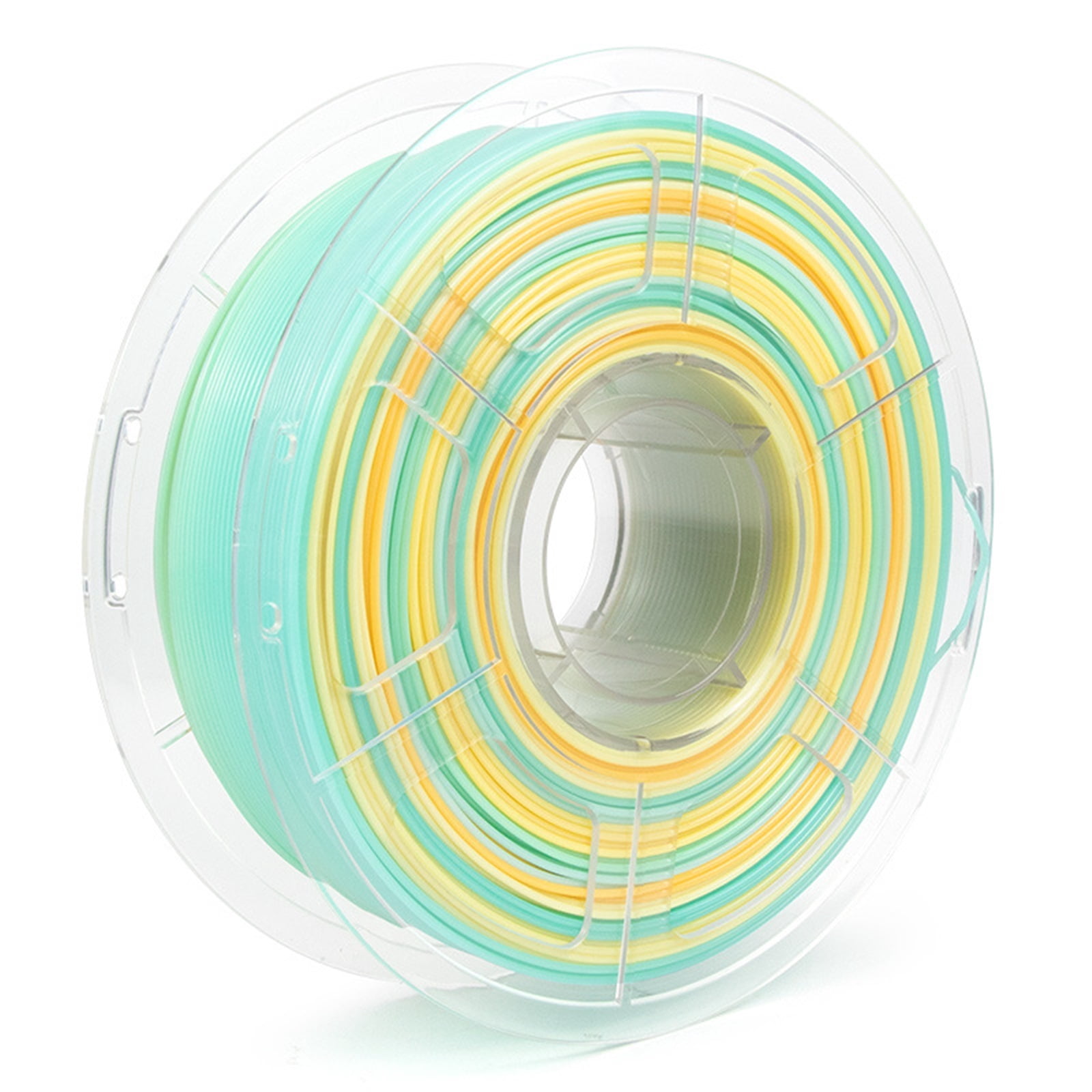 3D Printer Filament Multicolor Gradient Translucent PETG 3D Printer Material 1.75mm Filament for 3D Printing