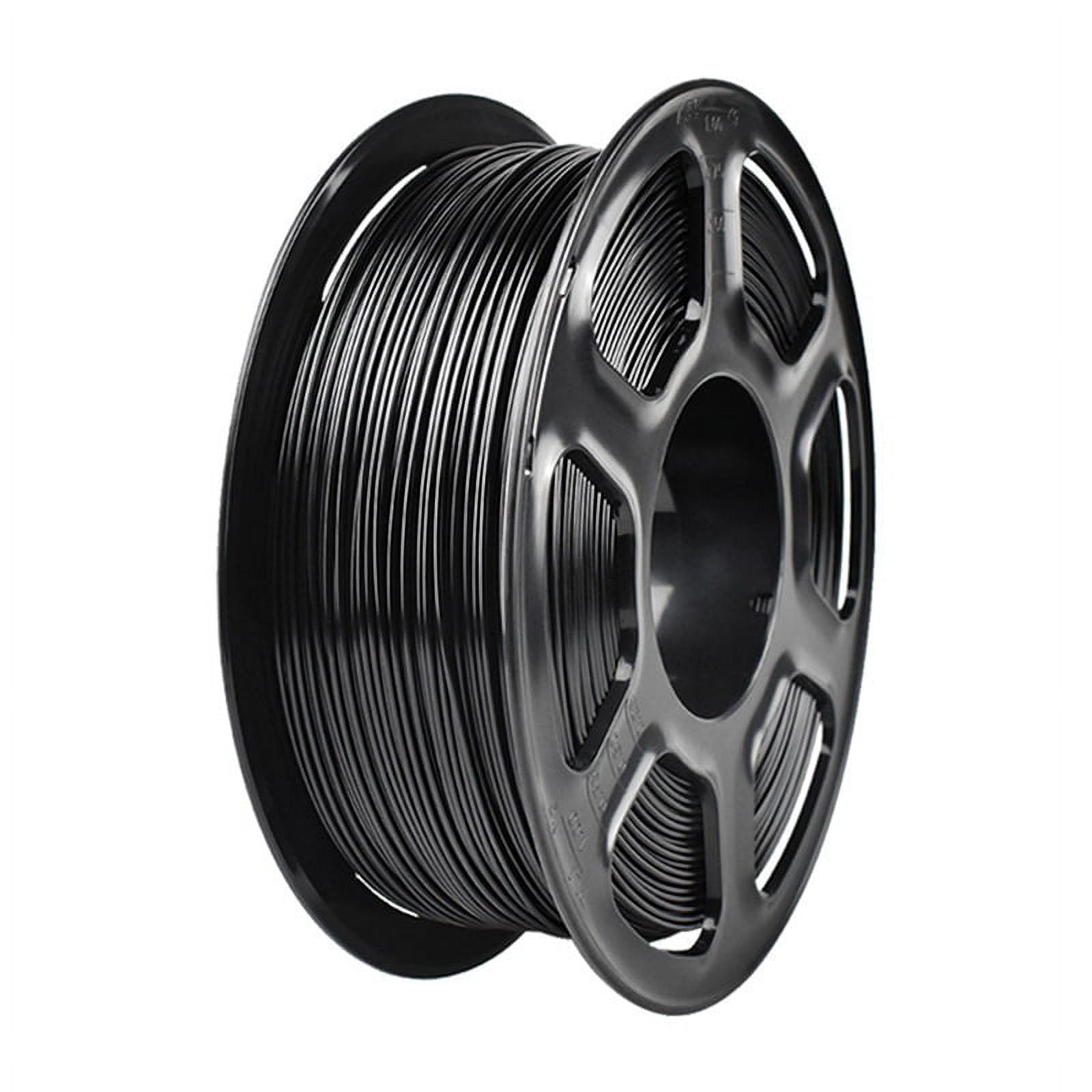 3D Printer Filament, PETG Filament ,1.75mm Filament for 3D Printer 1KG Spool PETG Black