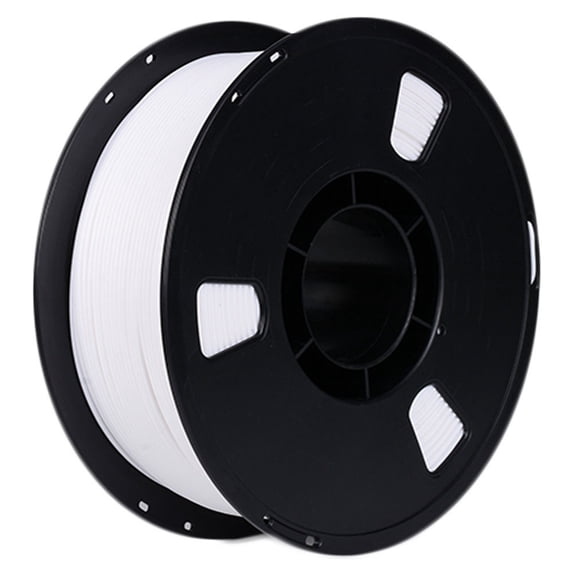 3D Printer Filament Pla | 1.75Mm Pla Filament | Standard Pla Filament for 3D Printing | White 0.55 Lbs Spool, Vacuum Sealed Packaging