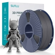 3D Printer Filament,SUNLU PLA Meta 3D Materials, High Toughness PLA Meta Filament 1.75mm , Highly Fluid, Fast Printing for 3D Printer,Dimensional Accuracy +/- 0.02 mm,1 kg Spool,Gray