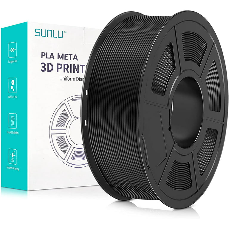 1.75 Filament, 3D PLA Printer Filament Bundle 1kg Spool (2.2lbs) 3D Printer  Filament, Dimensional Accuracy +/- 0.02 mm Printer Consumables - Fit Most