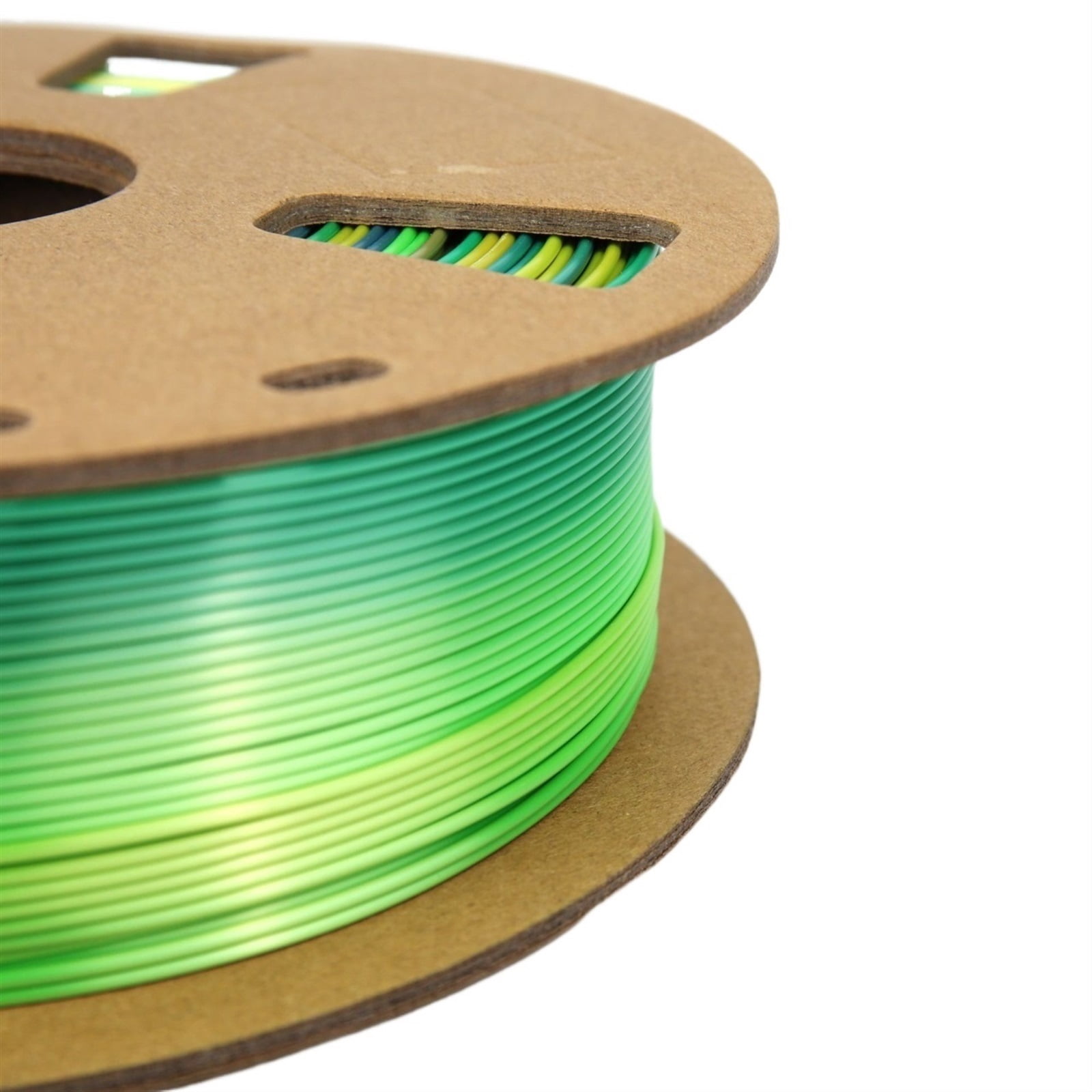 3D Printer Filament Silk Multicolor Gradually Changing Color PLA Filament 1Kg Spool for 3D Printing
