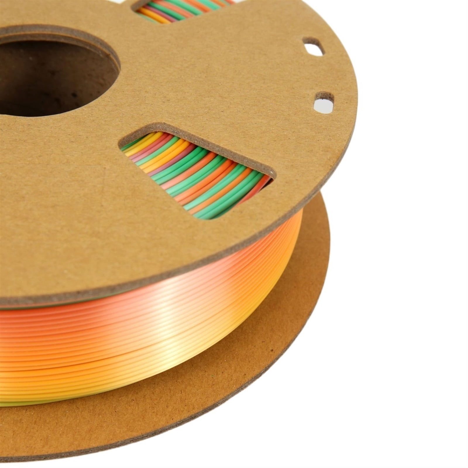 3D Printer Filament Silk Multicolor Gradually Changing Color PLA Filament 1Kg Spool for 3D Printing