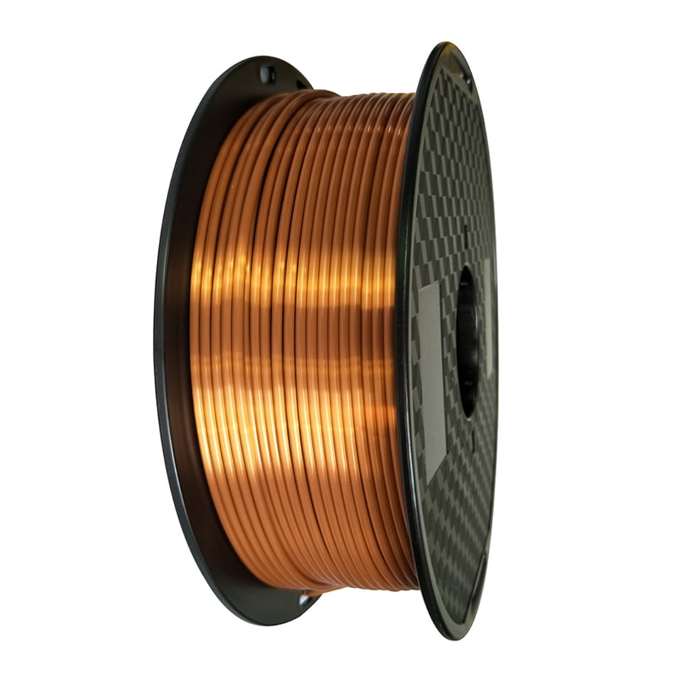 3D Printer Filament Silk PLA 1.75m 1KG with Spool Copper Black Blue White Printing Material 3d Filaments