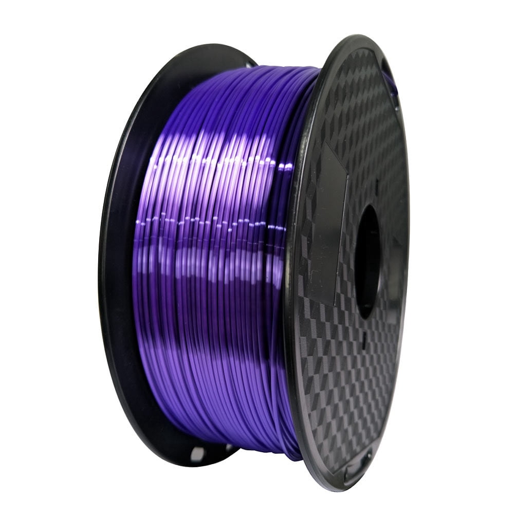 3D Printer Filament Silk PLA 1.75m 1KG with Spool Copper Black Blue White Printing Material 3d Filaments