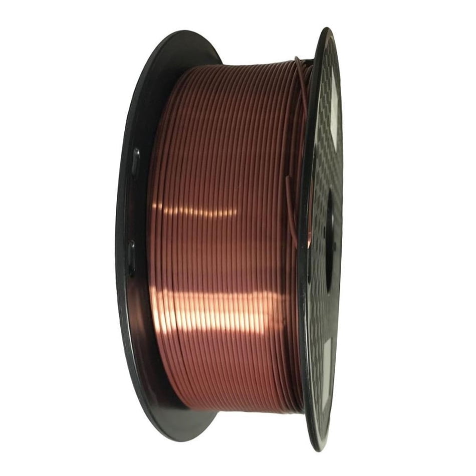 3D Printer Filament Silk PLA 1.75m 1KG with Spool Copper Black Blue White Printing Material 3d Filaments