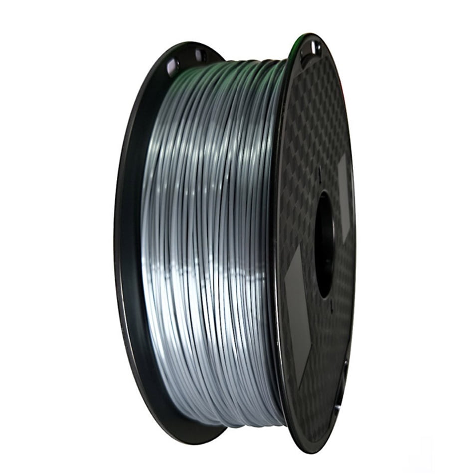 3D Printer Filament Silk PLA 1.75m 1KG with Spool Copper Black Blue White Printing Material 3d Filaments