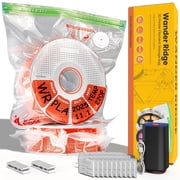3D Printer Filament Storage Bags Kit, 20 Storage Bags 13x15 inches, 20 Desiccants, 1 Auto Pump, 2 Sealing Clips