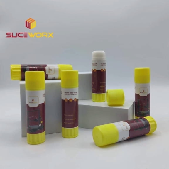 3D Printer Glue Stick 3PACK water washable for Bambulab, Creality K1 3D Printer