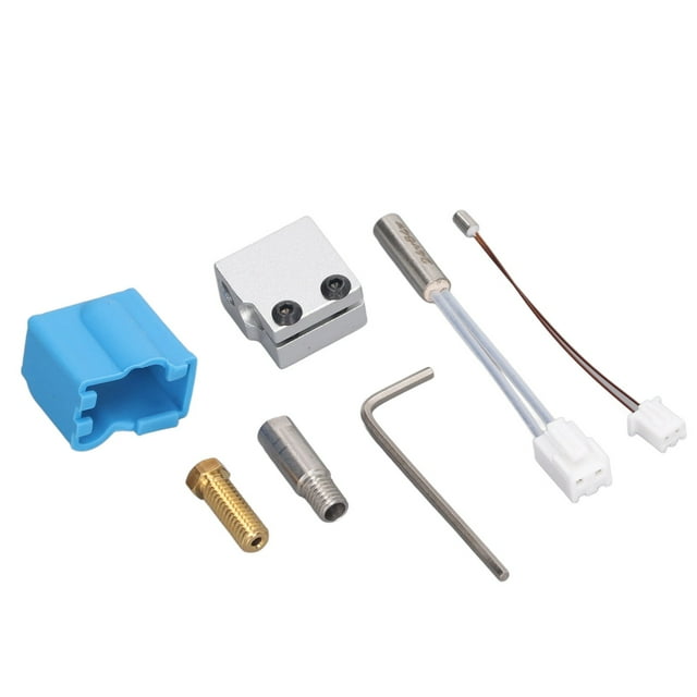 3D Printer Hot End Nozzle Kit Extruder 24V Heating Pipe Thermistor