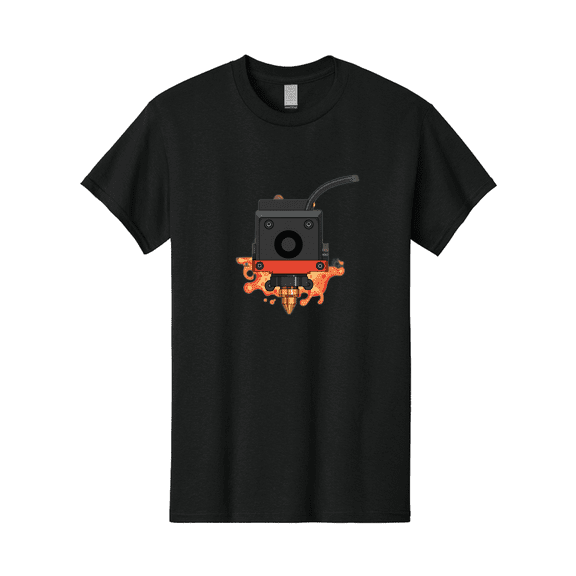 3D-Printer-Hotend Mens Graphic Tee, 100% Cotton, Casual Summer Wear BAA045