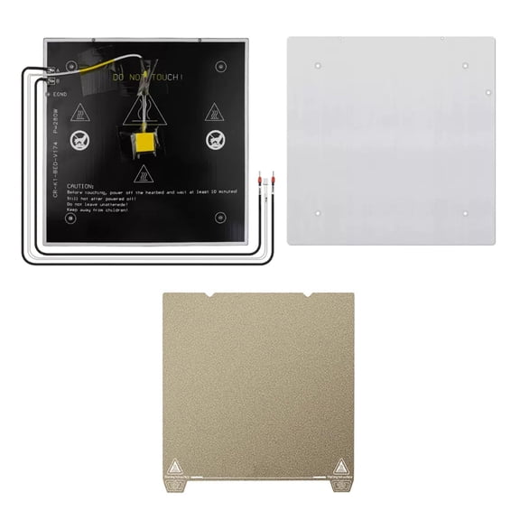 3D Printer Metal Heated Bed Platform Uniform Heat Distribution Aluminum Platform 235X235mm For Printer