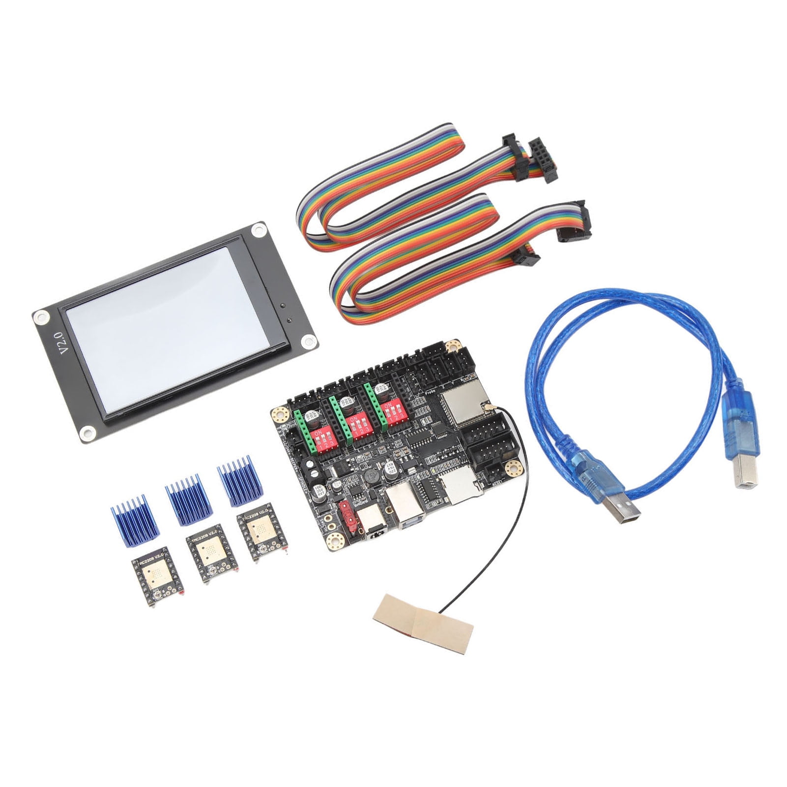 3D Printer Motherboard Kit, Engraver Motherboard Kit 32bit Intuitive