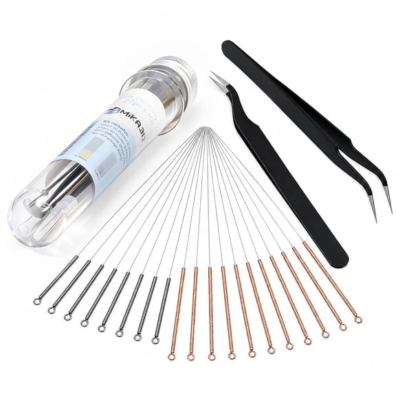 3D Printer Nozzle Cleaning Kit, 27PCS 0.35mm & 0.4mm Needles