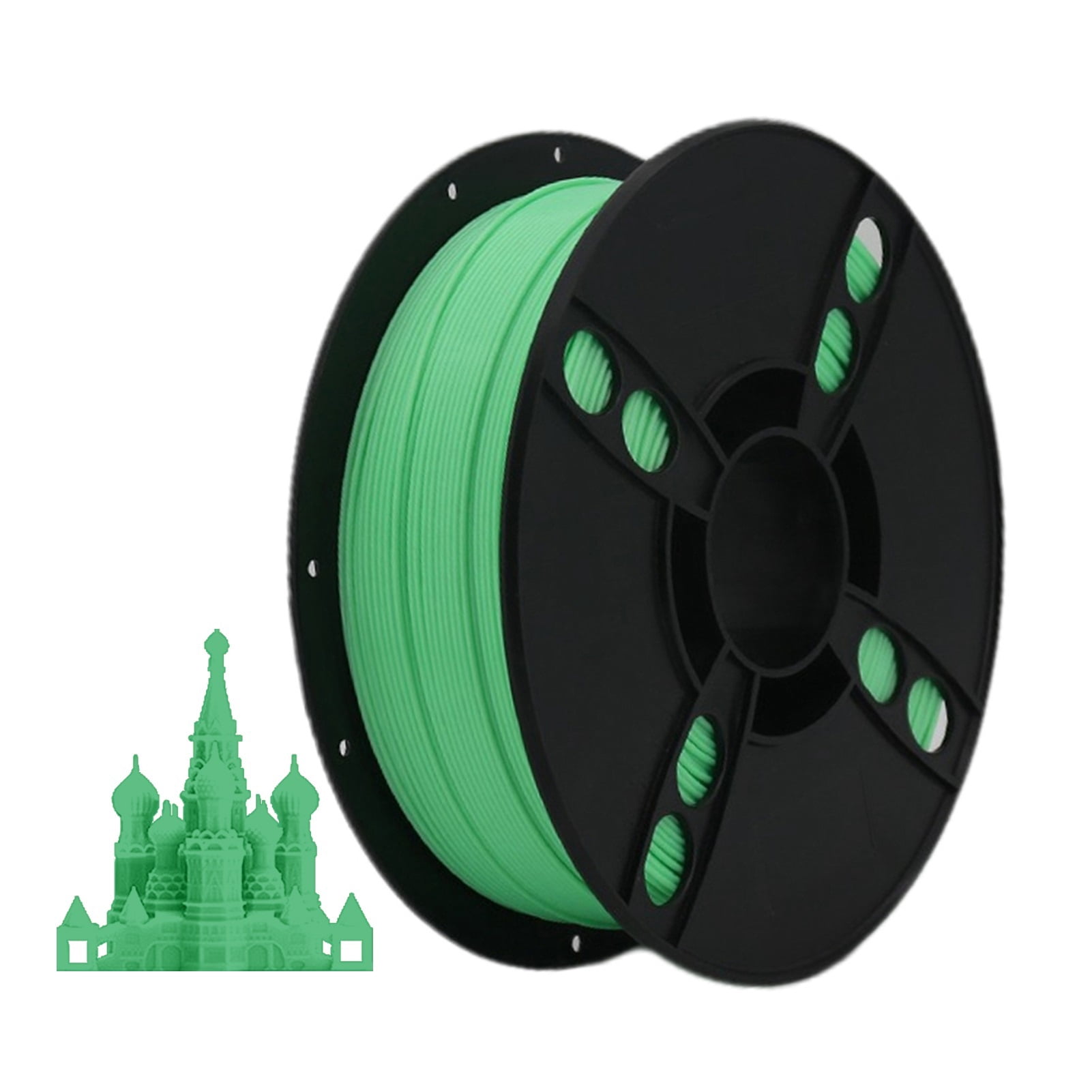 3D Printer PLA Filament 1.75mm Luminous Dimensional Accuracy ±0.02mm
