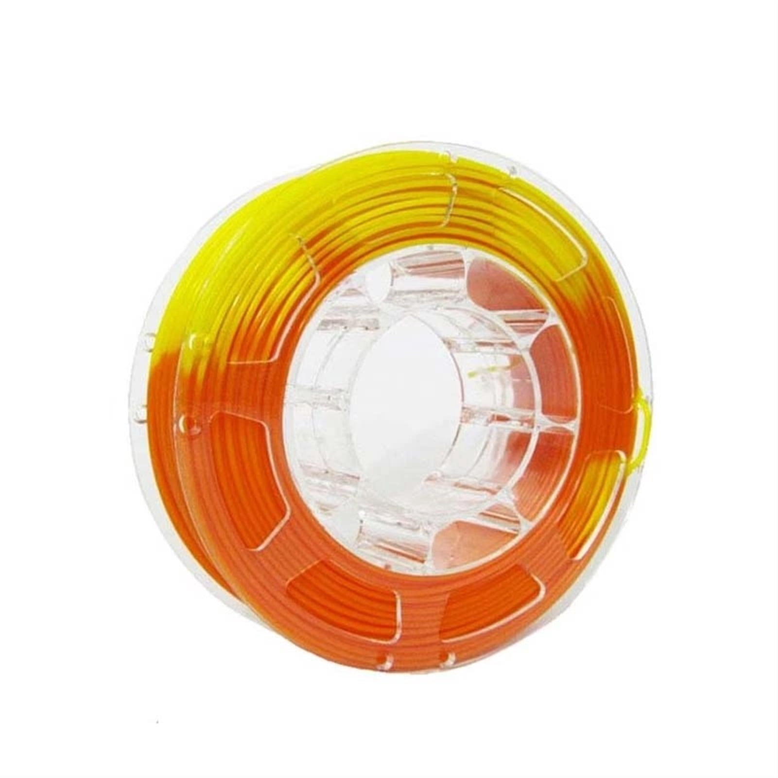 3D Printer PLA Filament Color Changing with Temperature 1.75mm +/- 0.03mm 1KG Orange to Yellow