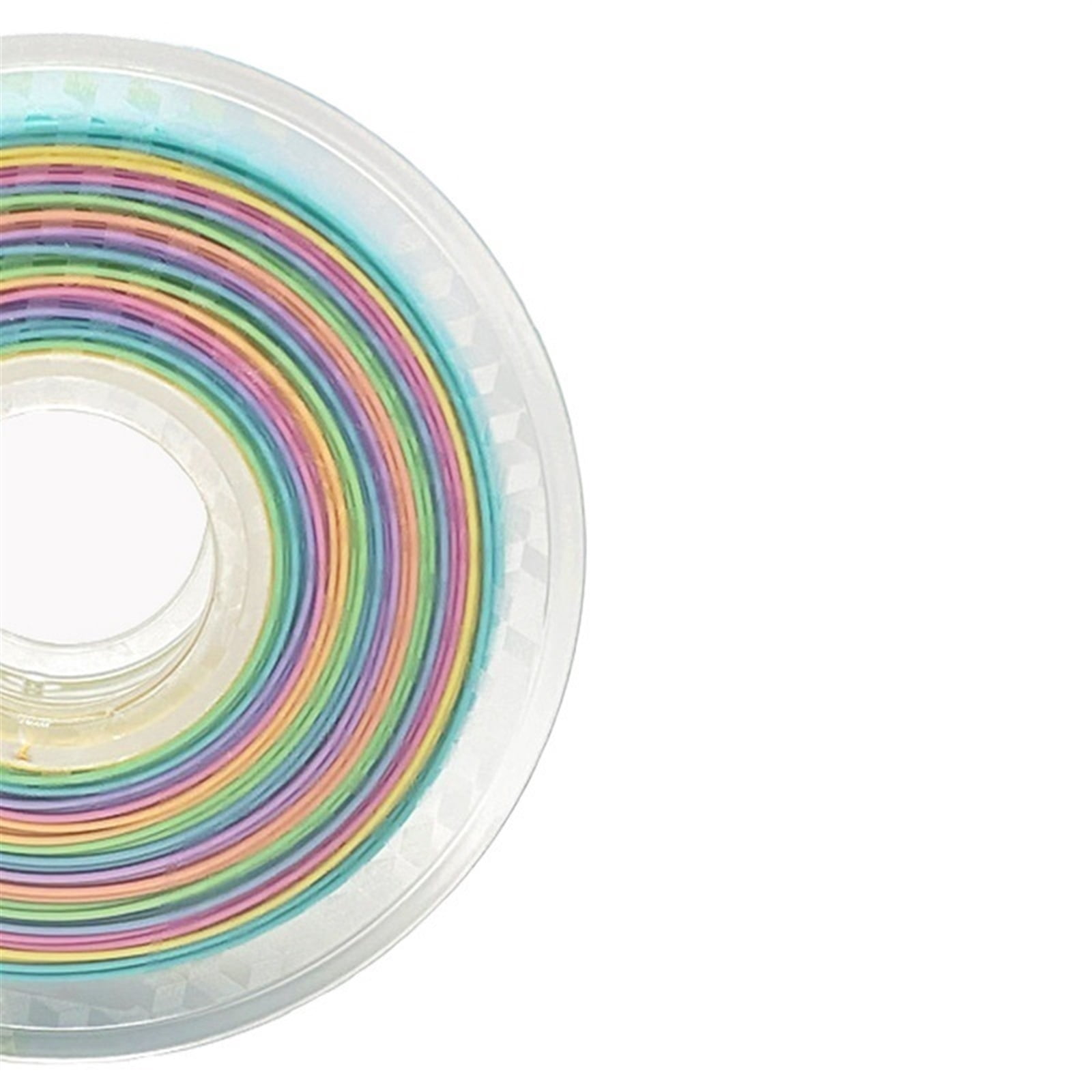 3D Printer PLA Filament Multicolor Silk Gradient Change 1.75mm Printing Material 1kg Spool for Most 3D Printer and 3D Pen