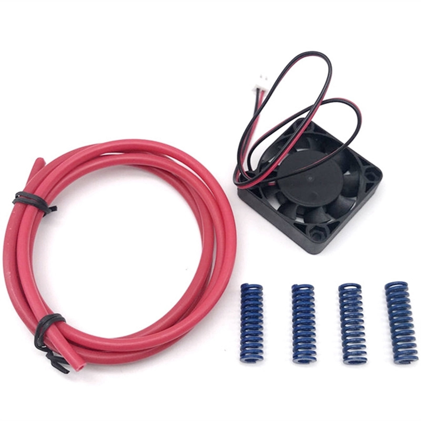Spring Printer Parts 3D Printer Part Kit 40x10mm Cooling Fan DC12V with PTFE Tube Hot Bed ...