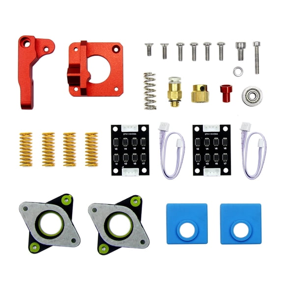 3D Printer Parts CR10 Extruder Upgrade Kit Spring Silicone Sock Stepper Dampers TL-Smoother for Ender 3
