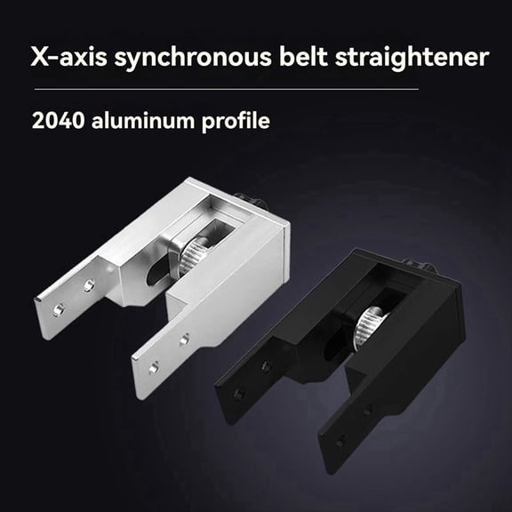 3D Printer Parts for -10S X Axis Belt Tensioner Accessories 2040 Aluminum Profile X Axis Belt Tensioner Black