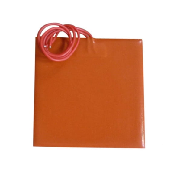 3D Printer Silicone Heated Pad 80x100mm Heating Plate Mat 12V 20W Heated Bed