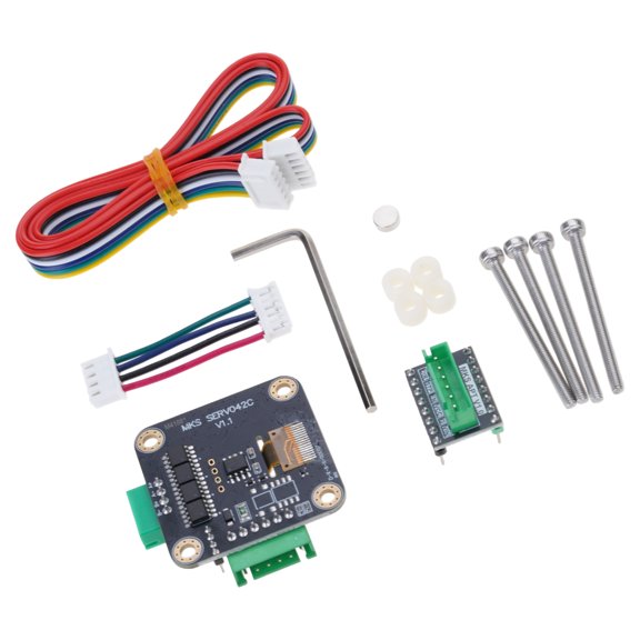 3D Printer Stepper Motor Driver SERVO42C PCBA Step Motors Module Kit Position/Speed/Torque Closed-Loop for 3D Printing