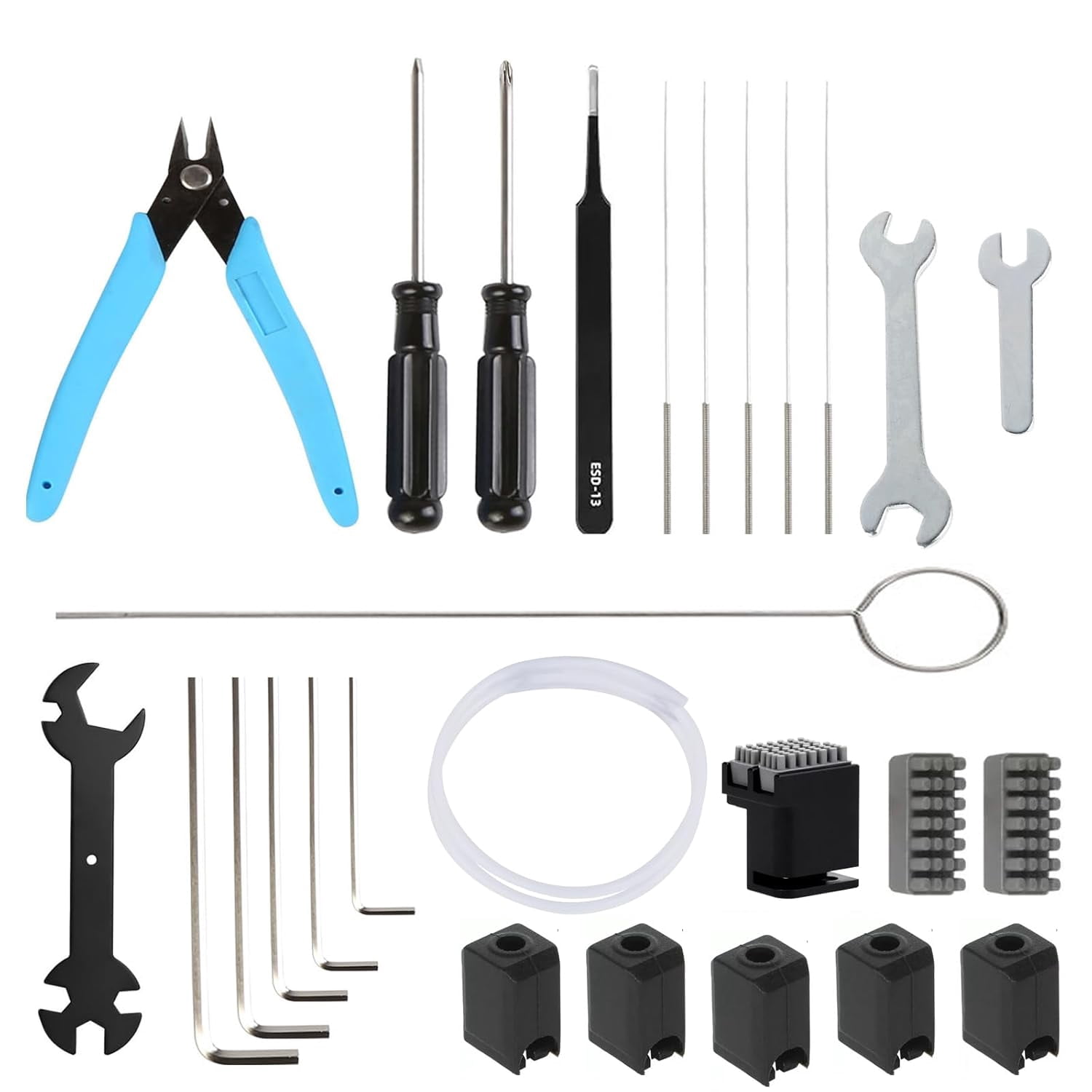 3D Printer Tool Kit for Bambu Lab X1/X1C/X1E/P1P/P1S, Maintenance ...
