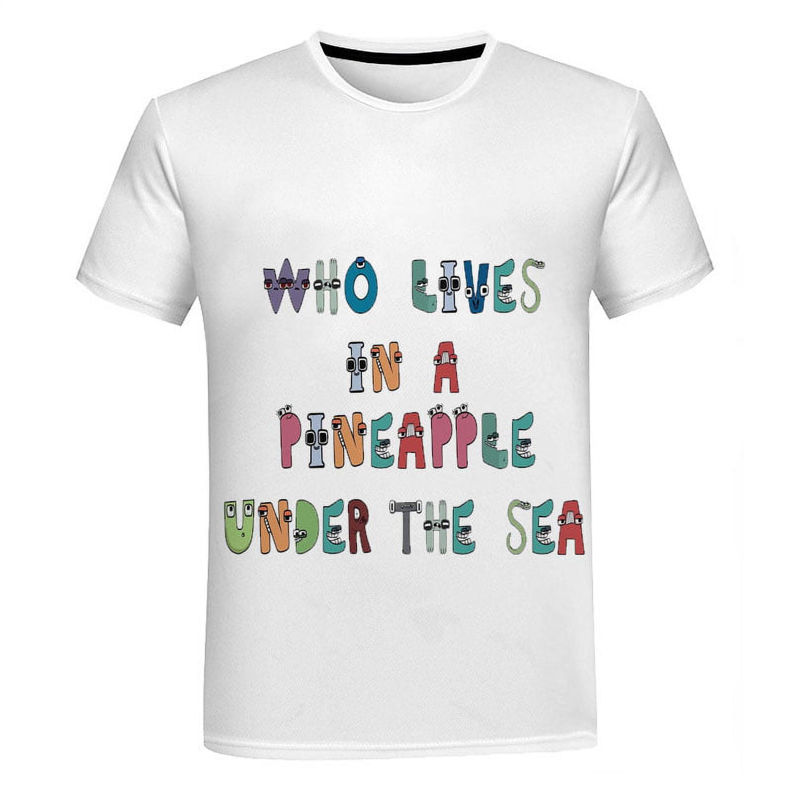 Funny Alphabet Lore Letter M' Men's Tri-Blend Organic T-Shirt