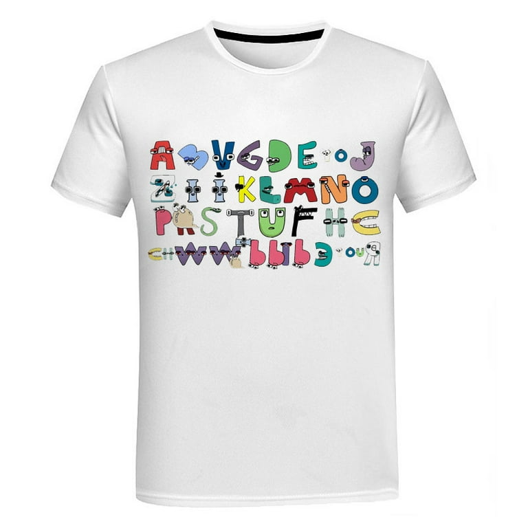 Latter A Z Alphabet Lore Unisex T-Shirt - Teeruto