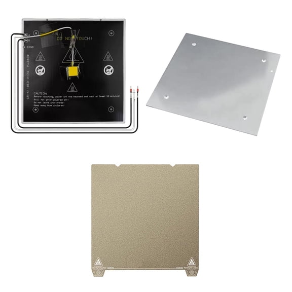 3D Printing Aluminum Heated Bed 235X235mm, Quick Heating Optional Base For 3D Printer Rapid Prototyping