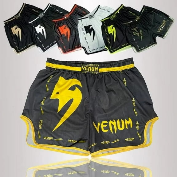 3D Printing Boxing Trunks Shorts Sweatpants MMA Muay Thai Training Shorts Gym Fitness  Fighting Sports Shorts Wholesale