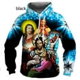 3D Printing Christian Jesus Hoodies Jesus Bless Us Faith Above Fear ...