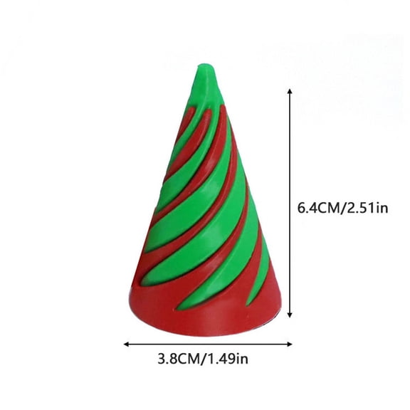 3D Printing Decompression Advanced Puzzle Creativity Rotating Tree Three Dimensional Conical Ornament New Model