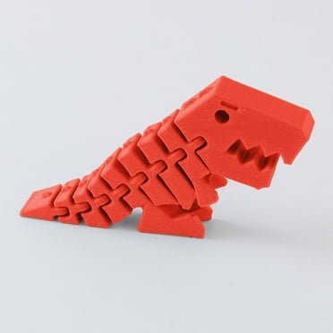 3D Printing Dinosaur 3D Printing Articulatedworm Toy Adult Children's Toy Mysterious Dinosaur Toy