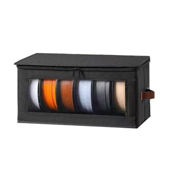 3D Printing Filament Storage Box, Waterproof and Dust-Proof Non-Woven Container with Clear Label for Filament Protection
