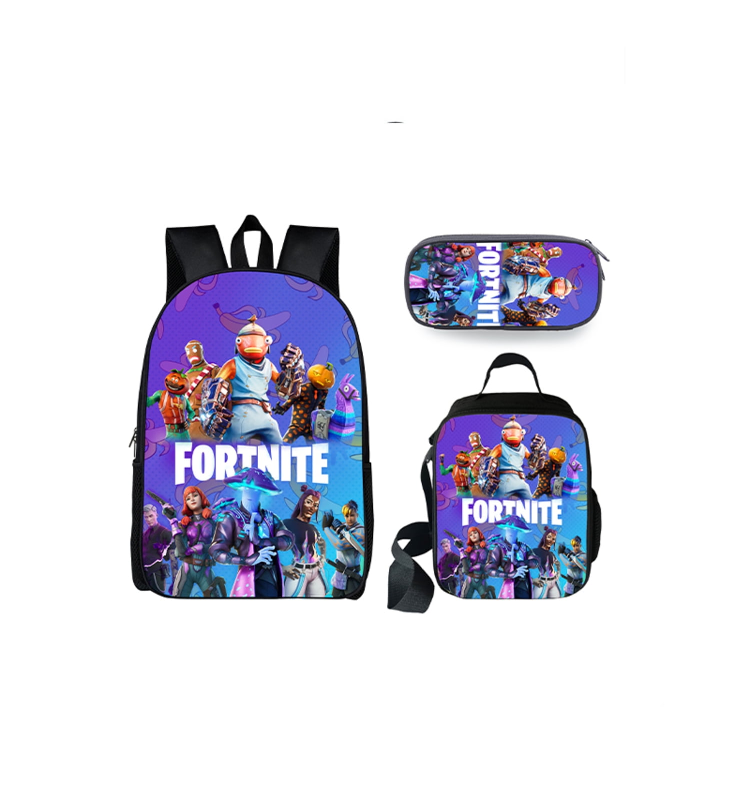 3D Printing Fortnite Bookbag Boys/Girls School Backpacks Anime Gaming