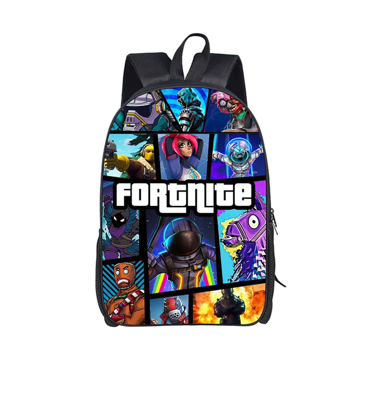 3D Printing Fortnite Bookbag Boys Girls School Backpacks Anime Gaming Backpack Cartoon Bag Walmart