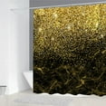 thumbnail image 1 of 3D Printing Golden Dream Shining Stars Shower Curtain With Hook Shower Curtain Polyester Waterproof Home Decor Curtain 180x180, 1 of 5