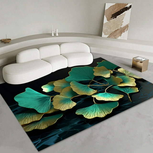 3D Printing Green Living Room Carpets Bedroom Carpet Aesthetics